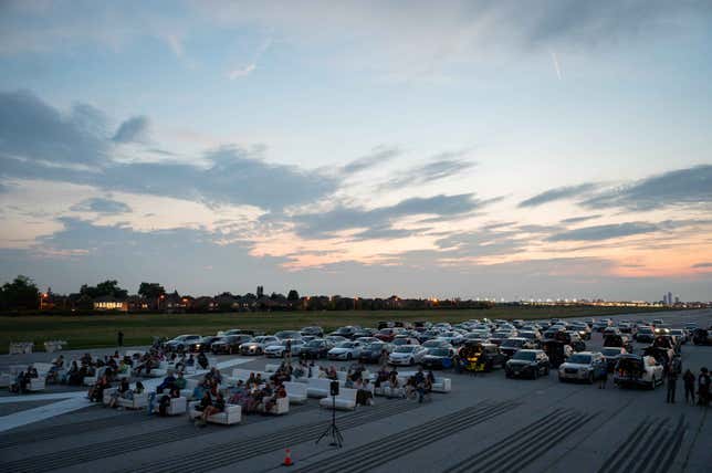 Photo of group of people on the Runway