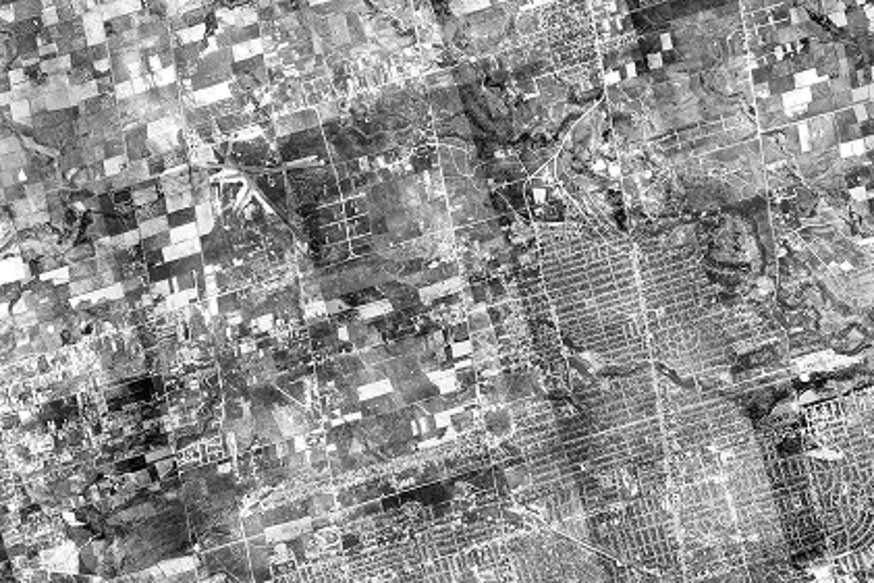 Aerial view of YZD site in the 1800s