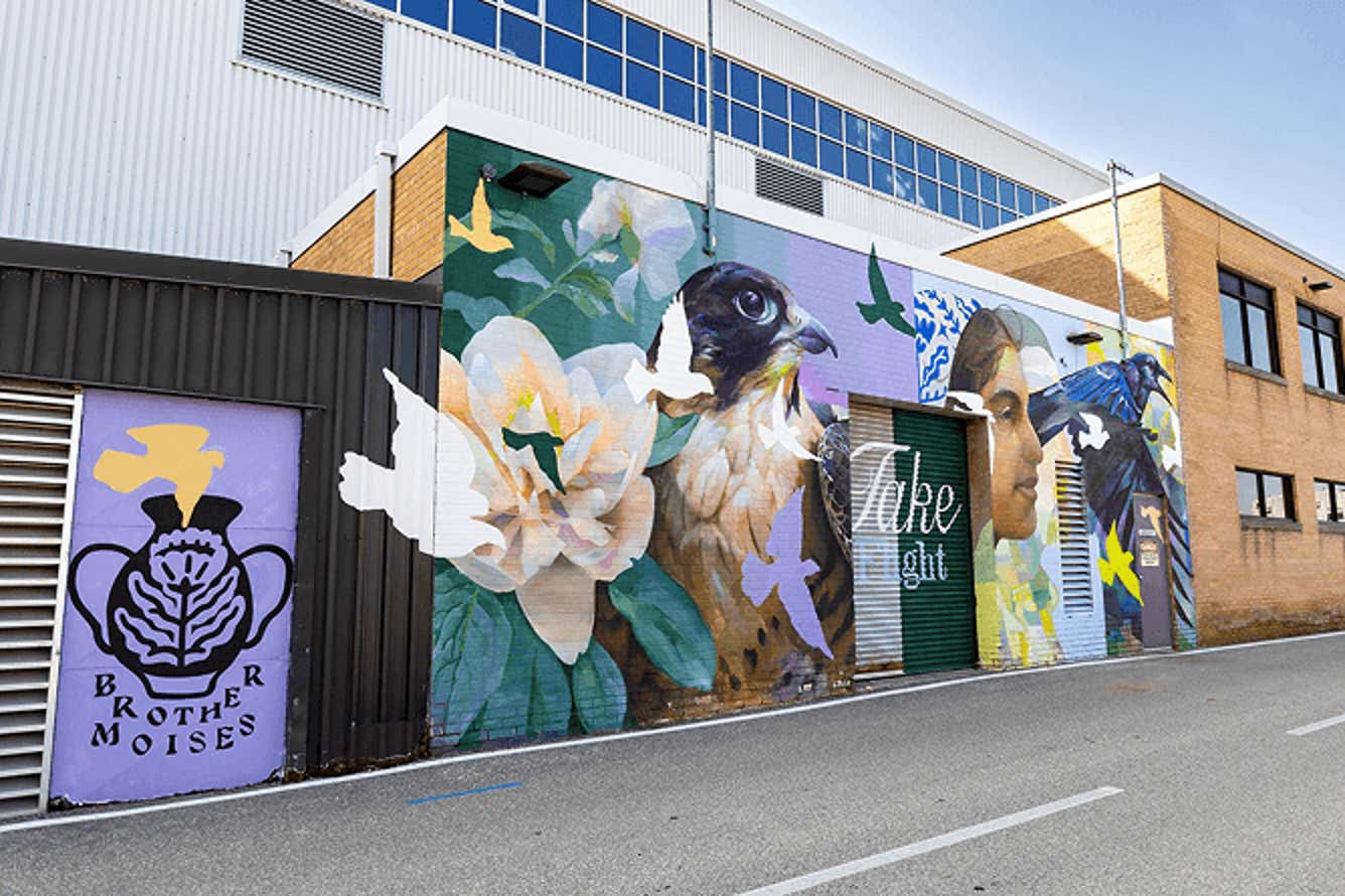 Photo of an Art Walk exhibit
