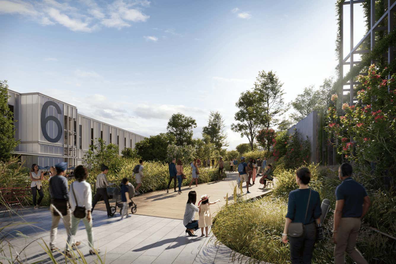 Render of Downsview Park Bridge