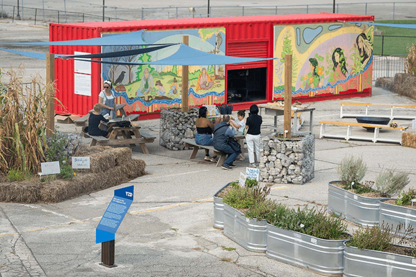 Photo of exterior of Indigenous Hub