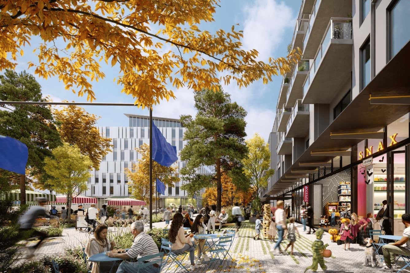 Render of Taxiway Street