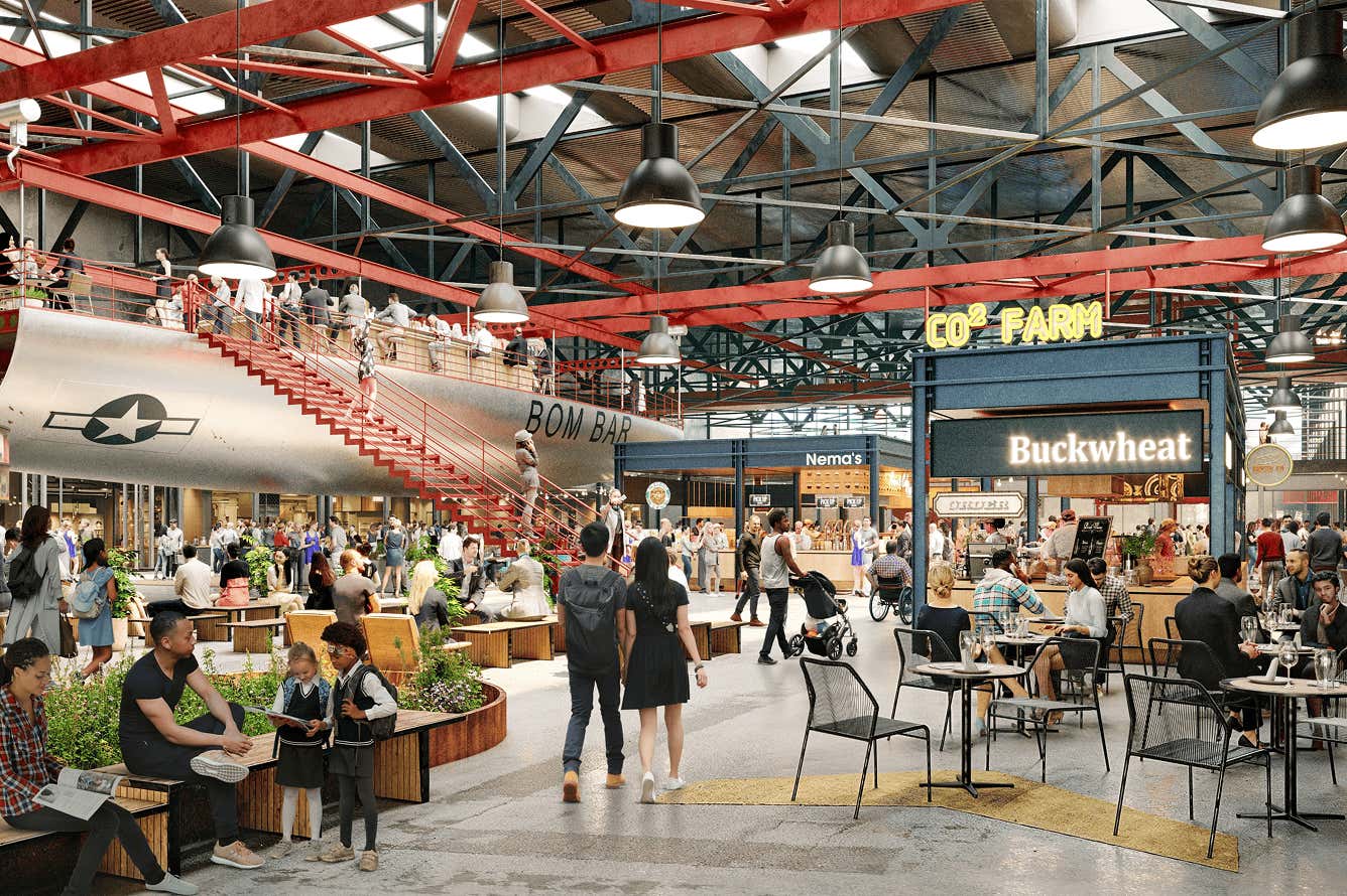 Render of The Atrium