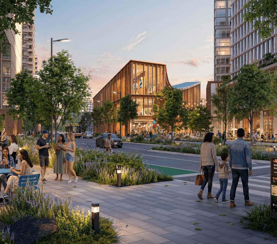 Render of Wilson Landing