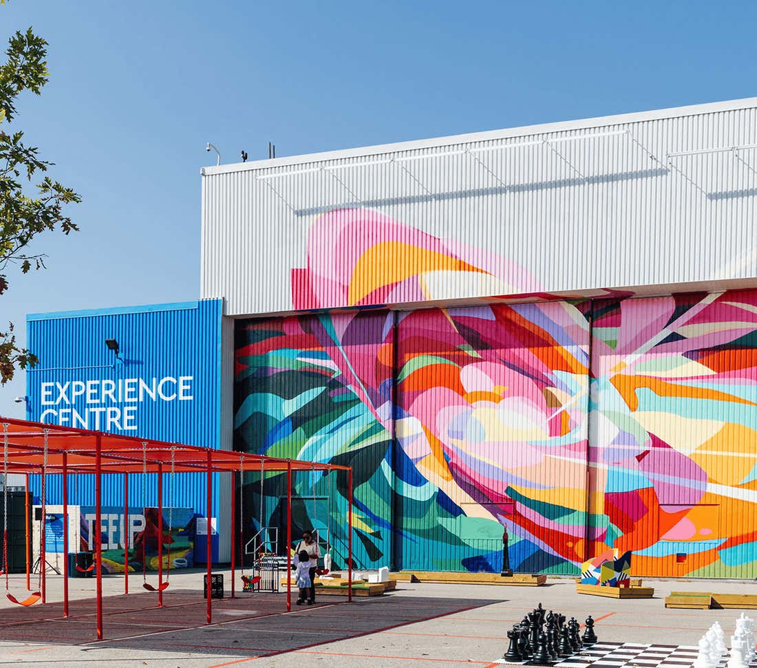 Photo of exterior of YZD Experience Centre