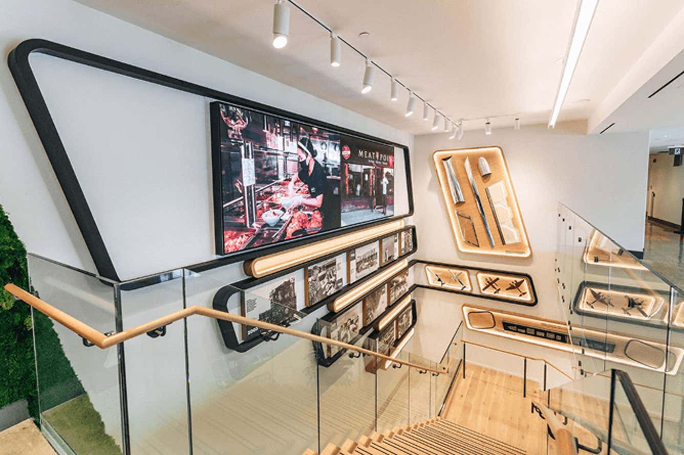 Photo of interior of YZD Experience Centre